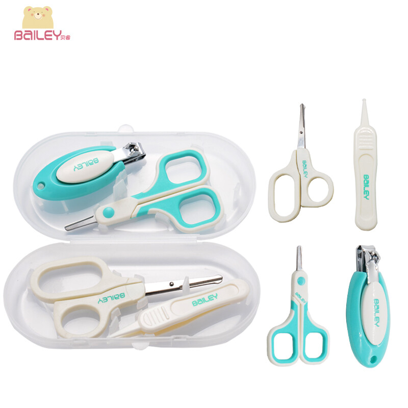 Bailey Exports To South Korea Baby Nail Scissors Clippers Bailey Exports To South Korea Baby Nail Scissors Clippers File Nose Clip Set Newborn With Portable Square