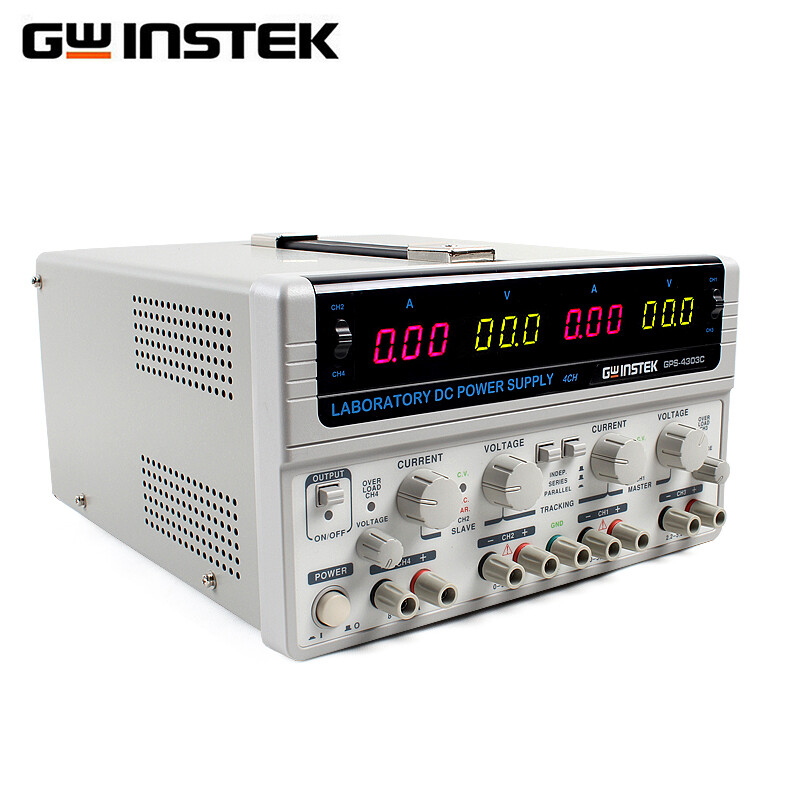 GWINSTEK Goodwill DC power supply stabilized power supply dual linear GPS-2303C/4303C multi-channel GPS-3303C GPS-4303C (four channels 30V 3A 180W)