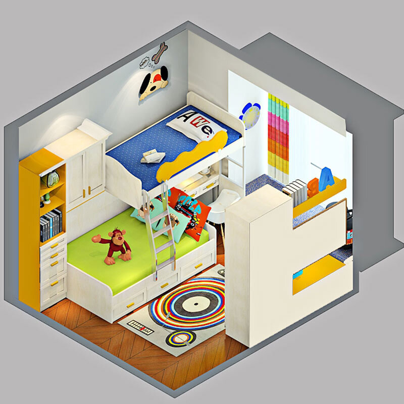 Shangpin Home Delivery Bed Multifunctional Storage Bed Modular Bed Full House Furniture Customization Prepayment (Non-Commodity Price)