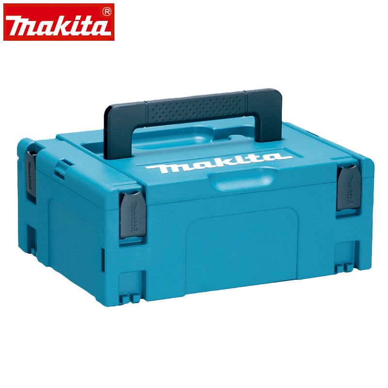 Makita MAKITA tool box electric hardware tool storage box portable MAKPAC plastic carrying box storage storage box Makita No. 2 combination plastic carrying box