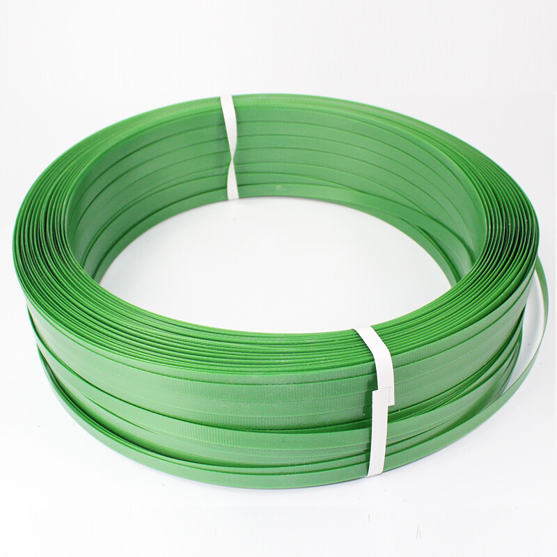 Baopinfang plastic steel strapping strap 1910/1608 green pet strapping weight 10kg/20kg paper core high load-bearing strapping strap 1910*20kg second generation formula