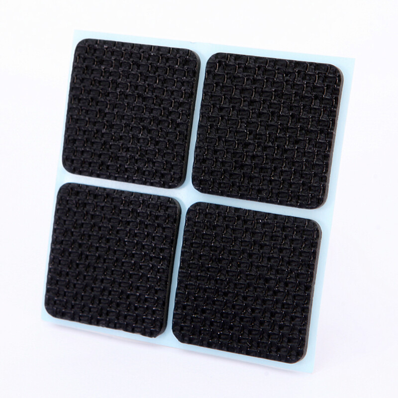 Yu Yi EVA table and chair foot pads table stool legs chair foot pads furniture wooden floor anti-slip mat 4cm square table and chair foot pads (4 pieces 1 box) 4*4*0.3cm