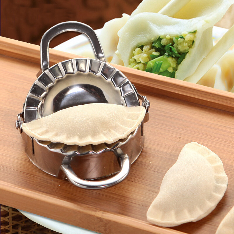 Cassina dumpling artifact 304 stainless steel cutting mold to pinch dumpling model kitchen gadgets 304 stainless steel diameter 9.5cm inner diameter 7.5cm