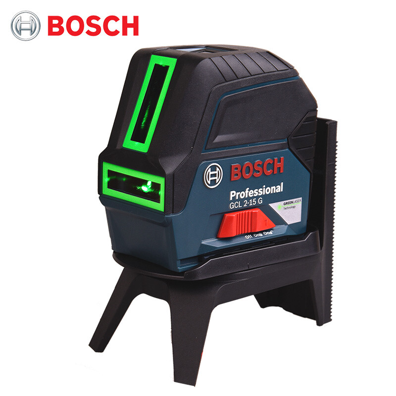 Bosch (BOSCH) green light level 2-line GCL2-15G infrared level laser level strong light line marking GCL2-15G green light level standard