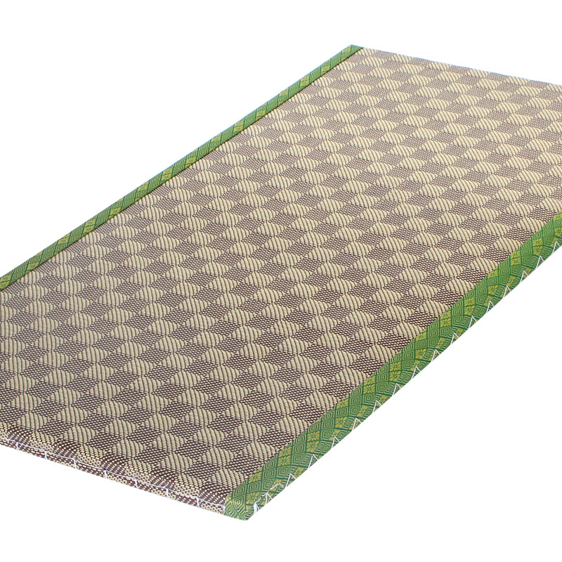 Wanjiahe Royal Rattan Seat Japanese Tata Rice Paper Grass Tatami Customized Tatami Floor Mat Tatami Seat Cushion Tatami Mattress and Room Tatami Mat Customized Kang Mat Customized Japanese Style 3.5cm No Harm Cotton Coconut Palm Core Others