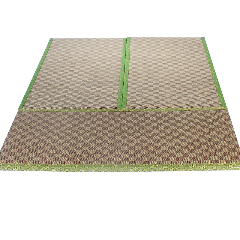 Wanjiahe Royal Rattan Seat Japanese Tata Rice Paper Grass Tatami Customized Tatami Floor Mat Tatami Seat Cushion Tatami Mattress and Room Tatami Mat Customized Kang Mat Customized Japanese Style 3.5cm No Harm Cotton Coconut Palm Core Others