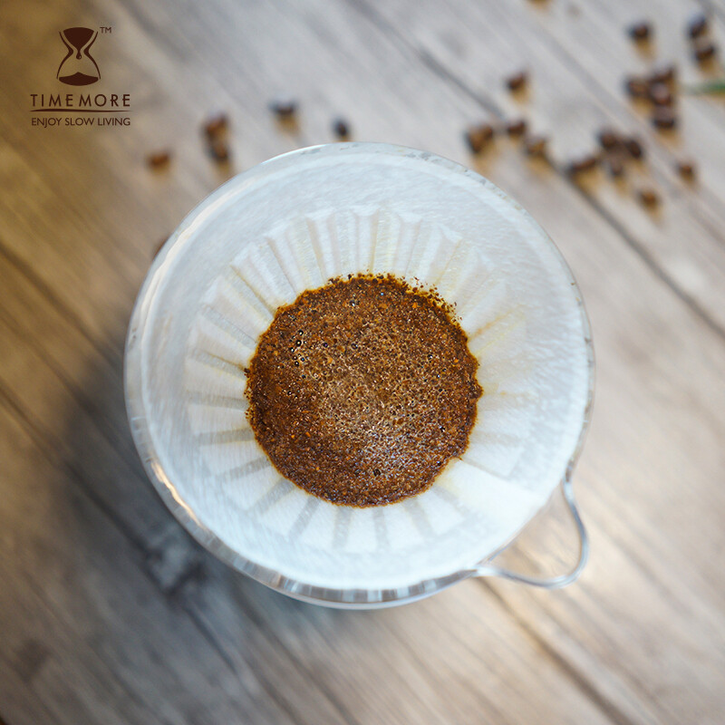 Taimo Bingtong hand-brewed coffee filter cup V60 universal coffee filter drip coffee filter cup standard version No. 01 1-2 people transparent filter cup