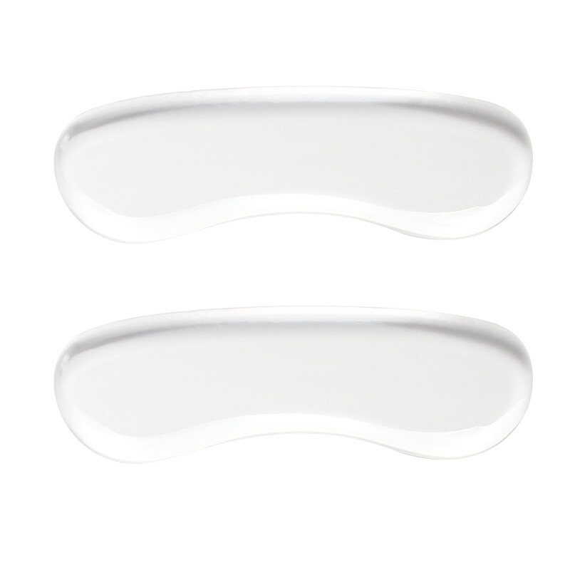 Eleft gel heel sticker anti-wear foot anti-slip half size pad high heels leather shoes transparent invisible adjustment gel transparent