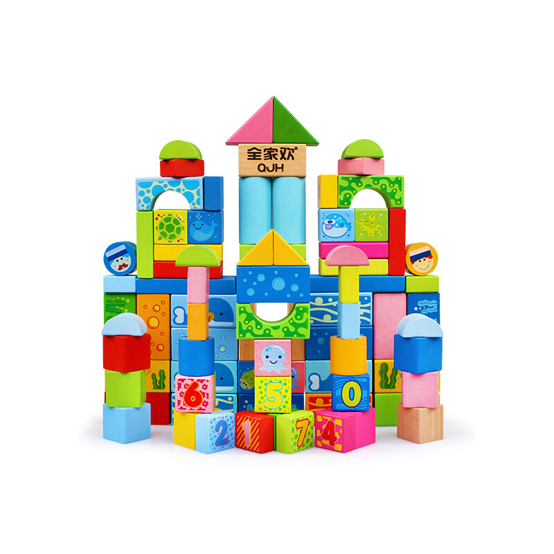Wooden Play Family Children Baby Blocks Wood Toys 1 2 Years Wooden Play Family Children Baby Blocks Wood Toys 1 2 Years Old 3 6 Boy Girl Eb002 100 Sea Animal