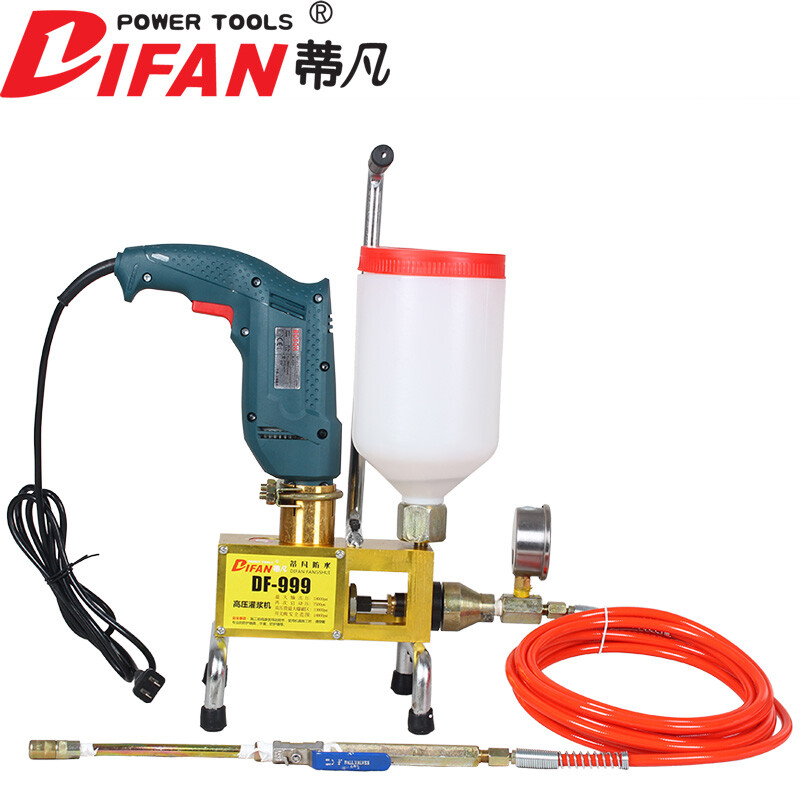 DIFAN POWER TOOLS high-pressure grouting machine polyurethane grouting machine blockage detection machine waterproof pouring machine water-stop needle leak repair machine high-pressure grouting machine + 50 water-stop needles
