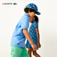 鳄鱼（LACOSTE）x MINECRAFT联名童装潮流印花舒适休闲Polo连衣裙|EJ3882 E2F/宝石蓝+绿色+浅蓝鳄鱼印花 4A