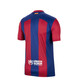 Nike (NIKE) Cool Soccer Nike 23-24 New Season Barcelona Home Fan Edition Short-sleeved Jersey T-shirt Men's DX2687-456 Jersey + Gundoant M