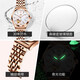 Olevs Swiss Certified Brand Watch Women's Mechanical Watch Vollautomatisch wasserdichte leuchtende Frauen Watch Hollow Diamond-Set Fashion Uhr
