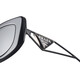 PRADA Triangular Logo Sunglasses Women SPR14Y Tian Yitong Same Style Sunglasses Casual Fashion Sunglasses Gift for Girlfriend 1AB-5S0-Black