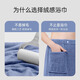 Grace bathing wing men's home bathrobe absorbs water and does not easily lose hair. Home bath towels and dormitory nightgowns men's 2024 new style blue
