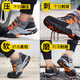 HUNDUILU labor protection shoes men's summer breathable, anti-smash, anti-puncture, waterproof, wear-resistant, non-slip work mountaineering sports safety shoes C1105T-summer breathable 42