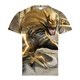 
Pavilion King of Glory T-shirt Five Tiger Generals Clothes Print Limited Skin Door Brothers School Customization Trend 1518 Huang Zhong-Liehun M (91-100Jin [Jin equals 0.5 kg])