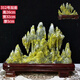 
Honghuo Pavilion Gifts Stone Lantian Jade Back Mountain Modeling Stone Natural Taihu Stone Living Room Ornament Crafts Fish Tank Bonsai Transparent No. 719 Yuman Jinshan