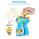 Meishika Bubble Machine Bolele Cartoon Bubble Gun Children's Bubble Wand with Light Music Blue Gift
