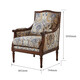 Huaxu Meibang American Sofa Sofa American Casual Chair European Retro Chair Single Failchair Sofa Leisure Chair [681 * 744 * 1010mm]
