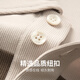 马克华菲【小熊刺绣】短袖POLO衫男25春夏新款潮流休闲百搭宽松短袖POLO 701卡其 2XL