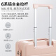 HANKE town store trolley case boarding suitcase women's suitcase 20-inch light dogwood pink code box high appearance