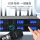 
HYUNDAI Modern BK8 Professional Small and Medium Conference Room Audio Set Wall-mounted Speaker Bluetooth Amplifier Wireless Microphone Combination Teaching Training Store Audio System Equipment [Two Audio/Eight Goosenecks] Conference Audio Set (20-100 square meters)