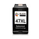 Evi 47 ink cartridges for HP HP DeskJet 4825 4826 4877 4828 4829 printer ink cartridge 47 black ink cartridges/large capacity/1500 pages