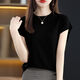 Fangluyu 200 Jin [Jin equals 0.5 kg] can wear ice silk sweater for women T-shirt short-sleeved Korean style bat sleeve summer thin ins fashion top white 9922 ice silk one size S suggestion 75-95 Jin [Jin equals 0.5 kg]
