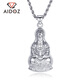 Aido Diamond pt950 Platinum Guanyin Pendant Men's Platinum Guanyin Bodhisattva Pendant Pendant Height 22mm Width 10mm Weight 2.3-2.5g