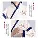
Aibaoshi children's Hanfu performance boys and girls' national school uniforms Spring and Autumn Chinese style students' ancient costume three-character classic ancient costume group uniform Yun Feihe 130 cm [suggested height 120-130 cm]