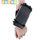 Arm bag, mobile phone armband, sports running wristband, fitness multifunctional breathable arm bag, rotating detachable arm sleeve, arm sleeve, black