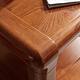 Guangming meubles en bois massif carré table chinoise petite table basse basée meubles de salon table de bordure en bois massif table de loisirs en chêne 3271 table basse 70 cm