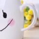 Bethes breakfast cup ceramic mug smiling face milk cup water cup tea cup drinking cup cup cute super cute cup