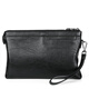 Binli Kangaroo men's handbag business soft leather trendy envelope bag men's casual large capacity clutch bag men's thin model 1909 black small 1909
