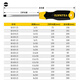 Stanley-Schraubendreher Kreuzförmiger Schraubendreher Starker Magnetfahrer kleiner Schraubendreher Haushalt Laptop Reparaturwerkzeug 1-6.5 x 200mm 60-829-23