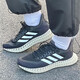 阿迪达斯 （adidas）男鞋女鞋2025新款夏季4D打印跑步鞋减震情侣运动鞋休闲跑步鞋 GX9249黑白 41