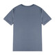 Xtep T-Shirt Herren Kurzarm Sommer Eisseide Halbarm Herren T-Shirt Locker T-Casual Top Atmungsaktiv Schnelltrocknend Laufen Fitnessbekleidung Sea Rock Grey (Schnelltrocknend Rundhals) S 165