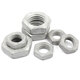 Hot-dip galvanized thin nut hot-dip galvanized flat nut GB6172 hexagonal flat female thin female screw cap M16 [10 pieces]