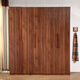 Quanyou Home Master Bedroom New Chinese Style Wall Solid Wood Handle Wardrobe Household Clothes Storage Storage Cabinet