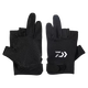 DAIWA Dayiwalua gloves, ice silk sleeves, sun protection and breathable, half-cut fishing gloves, three fingers missing