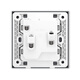 ABB switch socket panel 86 type 10A inclined five-hole socket Yingzhi series gray