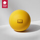 Babycare Elastizität kleiner Ball Kinder Stille Ball Schlagen Baby Basketball Fußball Volleyball Spielzeug Stummball Geburtstagsgeschenk gelb gelb
