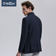 Goldlion Contains Tencel Autumn and Winter Suit Men's Tunic Stand Collar Crushed Business Casual Jacket Suit 95-Navy Blue M 170/88A Recommended 110-135 Jin Jin equals 0.5 kg