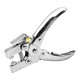 XMSJ Punching Single-Hole Air Eye Guard Anneau de pressage Pressage Prinage de punch Machine de poinçonnage Multifonctionnel Diamètre Rivet Pressage des pinces 6176 Pressage des pinces avec un œil d'air en cuivre en argent de 4,5 mm