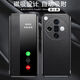 OPPOfindX7手机壳智能磁吸翻盖皮套X7Ultra手机套全包镜头防摔 【青山黛】纳帕纹磁吸皮套 Find X7