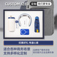 情礼之中公司企业礼品定制logo党员生日纪念品伴手礼奖品实用71建党节礼物 316红色咖啡杯+电源+护颈仪