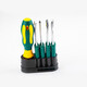 SATA multifunctional cross-shaped 10-piece anti-slip soft handle 09345 10-piece interchangeable head screwdriver set