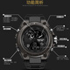 Sanda Watch Student Sports Sports Teen Junior High School Student High School Climage de estudiante Electrónico Reloj de la escuela Regalo 739 Black Blue