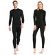2019 Shark Bart 1.5mm thick material couple wetsuit winter one-piece jellyfish suit warm couple swimsuit men's and women's snorkeling suit men's M